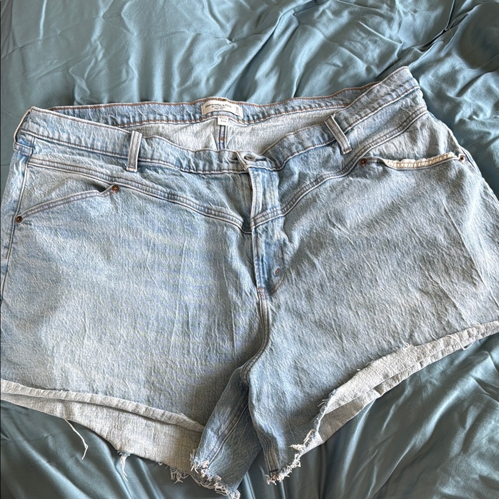 Curve love high rise dad shorts